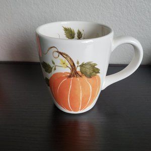 Sur Le Table Pumpkin Mug Fall Thanksgiving Large Mug 4.5" x 3.5"
